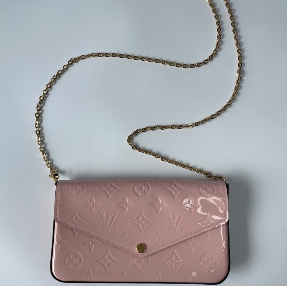 LOUIS VUITTON | VERNIS POCHETTE FELICIE | PINK